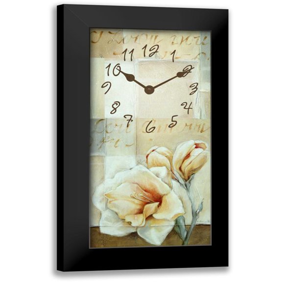 Budd, Tiffany 9x14 Black Modern Framed Museum Art Print Titled - Long Frosted Rose 1