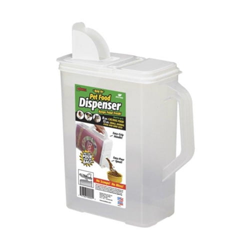Buddeez 8 Quart Pet Food Dispenser with Scoop, Sea