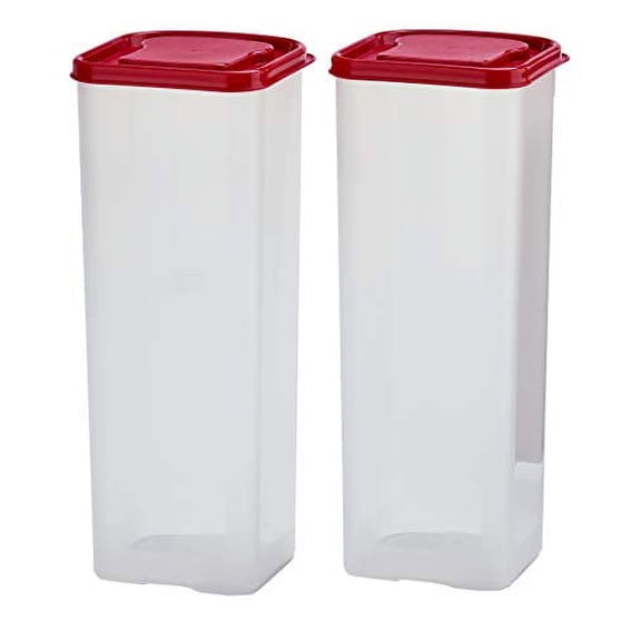 Buddeez Bread Buddy 2 Pack Set w/Red Lids Dispenser, 2 Pieces