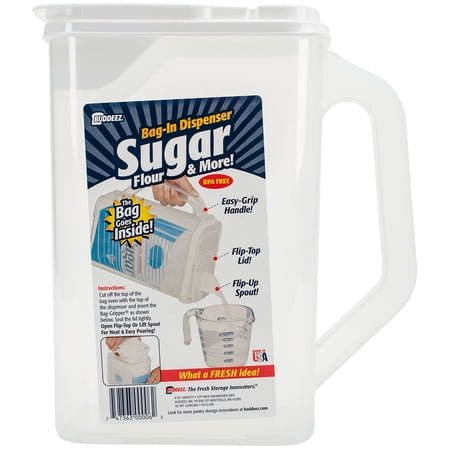 Buddeez Plastic Food Container with Latching Lid, 12 Cups
