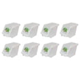 thumbnail image 1 of Buddeez Stackable Treat Bin Container Large Storage Pets Office Crafts 00130, 8-Pack, 1 of 8