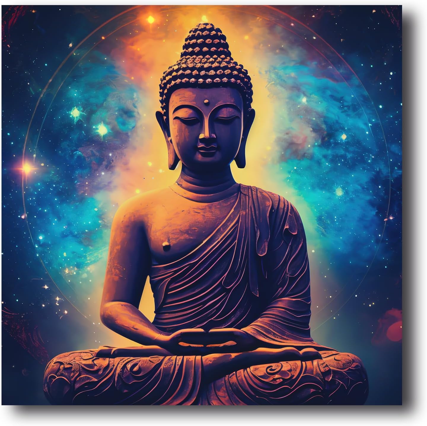 Buddha Canvas Wall Art Buddha Statue Painting Prints Zen Pictures ...