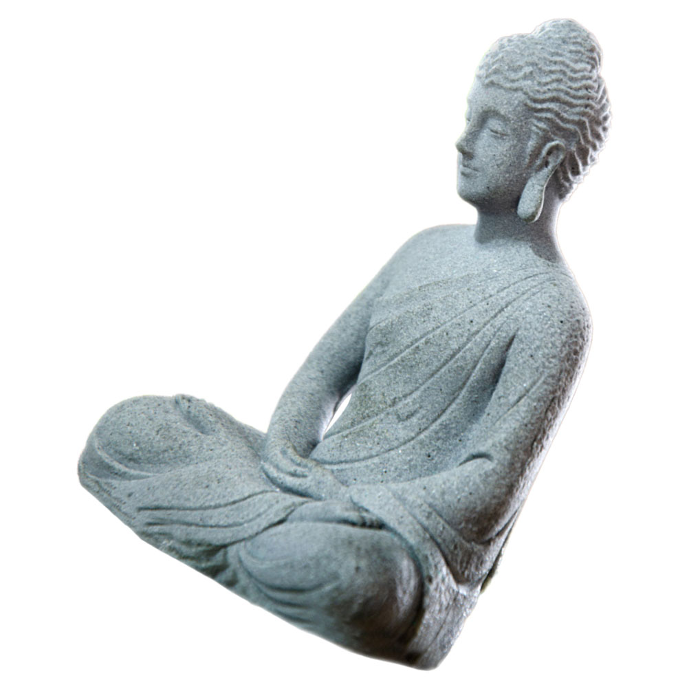 Buddha Decoration Aquarium Zen Garden Figurine for Fish Tank Statue