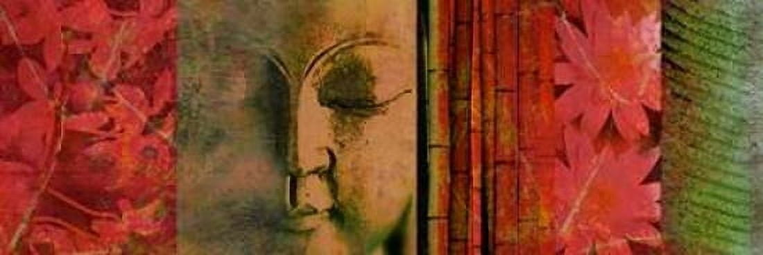 Buddha Epic Canvas Art - Walter Robertson (8 x 24)