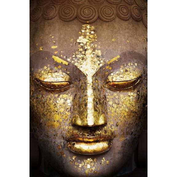Buddha Face Poster (24 x 36)