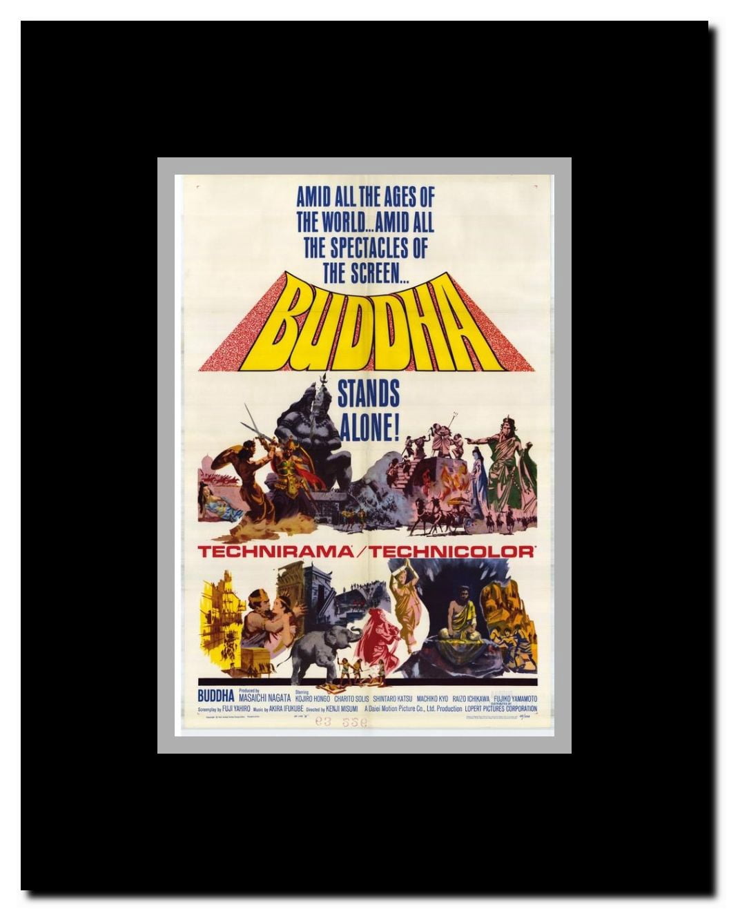 Buddha Framed Movie Poster