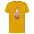 thumbnail image 1 of Buddha Gold Ornaments T-Shirt Men -Image by Shutterstock, Male XX-Large, 1 of 2