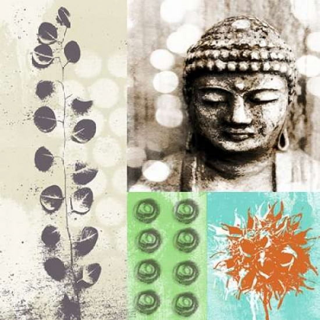 Buddha I Canvas Art - Linda Woods (24 x 24)