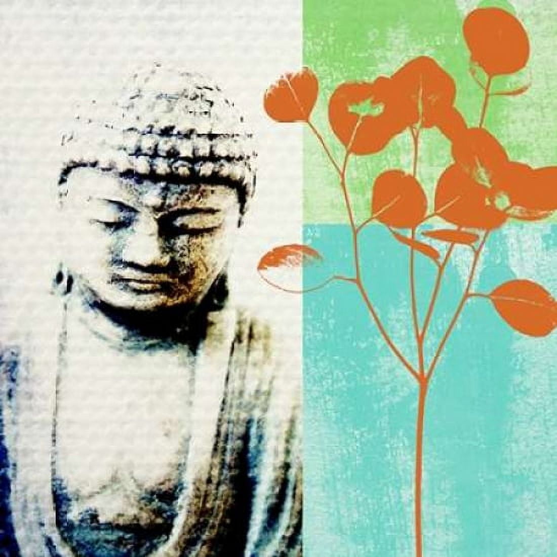 Buddha II Canvas Art - Linda Woods (24 x 24)