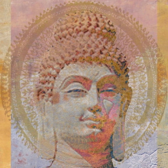 "Buddha III" Painting Print on Wrapped Canvas