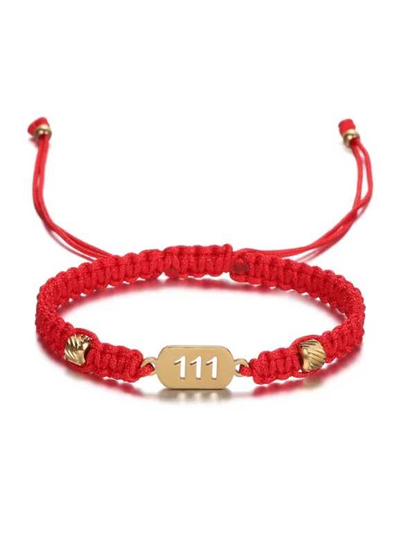 111 Divine Luck Angel Number Bracelet