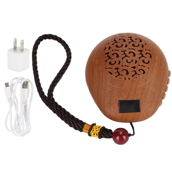 Buddha Machine Plastic Rechargeable Scripture Play Temple Chanting Tools - US Plug 100-240V: Enhance Your Spiritual Practice with Soothing Chants and Verses