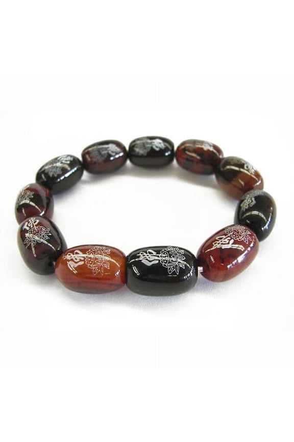 Buddha Mala Beaded Bracelet