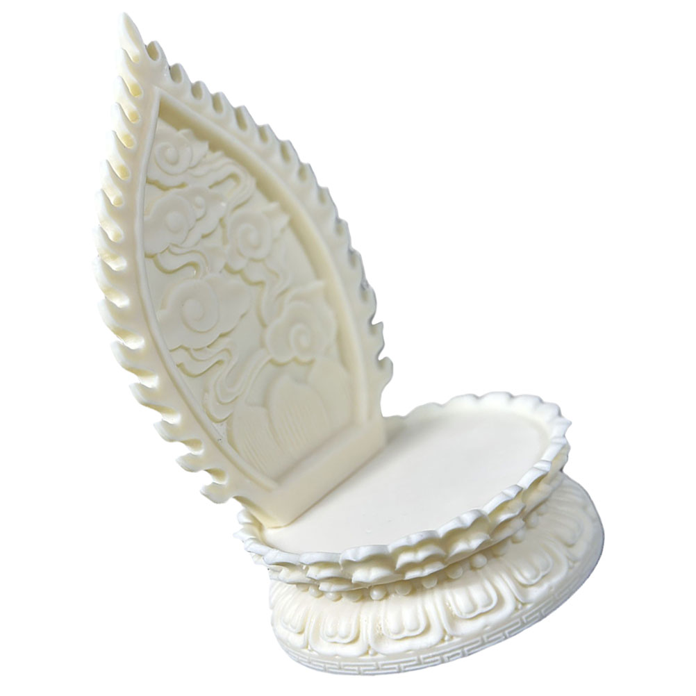 Buddha Sculpture Stand Statue Display Base Chinese Style Wen Wan Racks Avalokitesvara