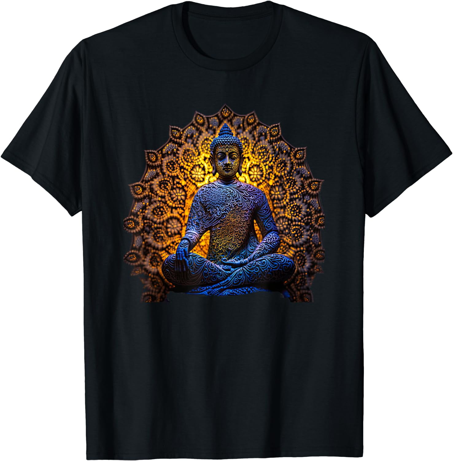 Buddha Statue Yoga Buddhist Zen Buddhism Meditation TShirt