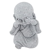 Buddha Stone Statue Little Buddhist Monks Tibetan Buddhism Figurines Zen Garden Ornament Meditation Home Aquarium Decoration