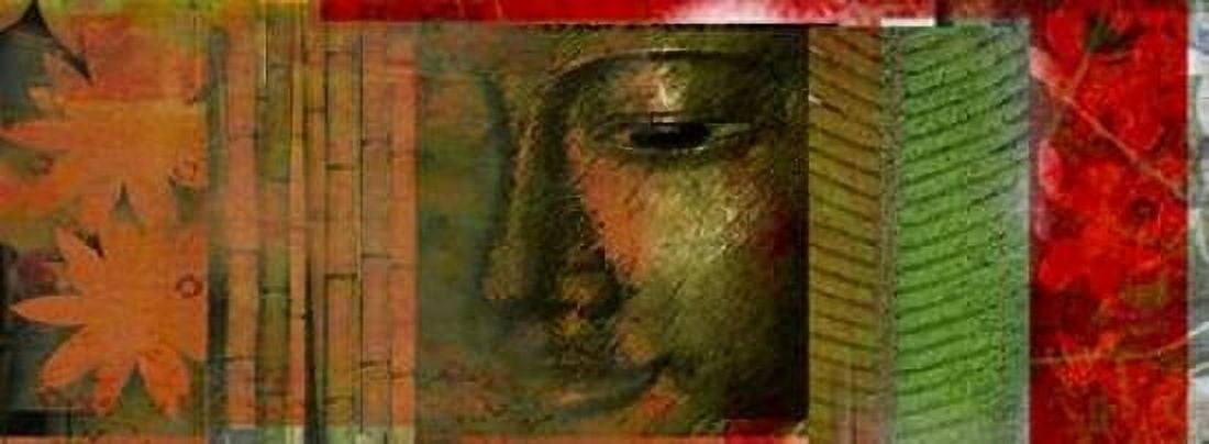 Buddha Story Canvas Art - Walter Robertson (24 x 48)