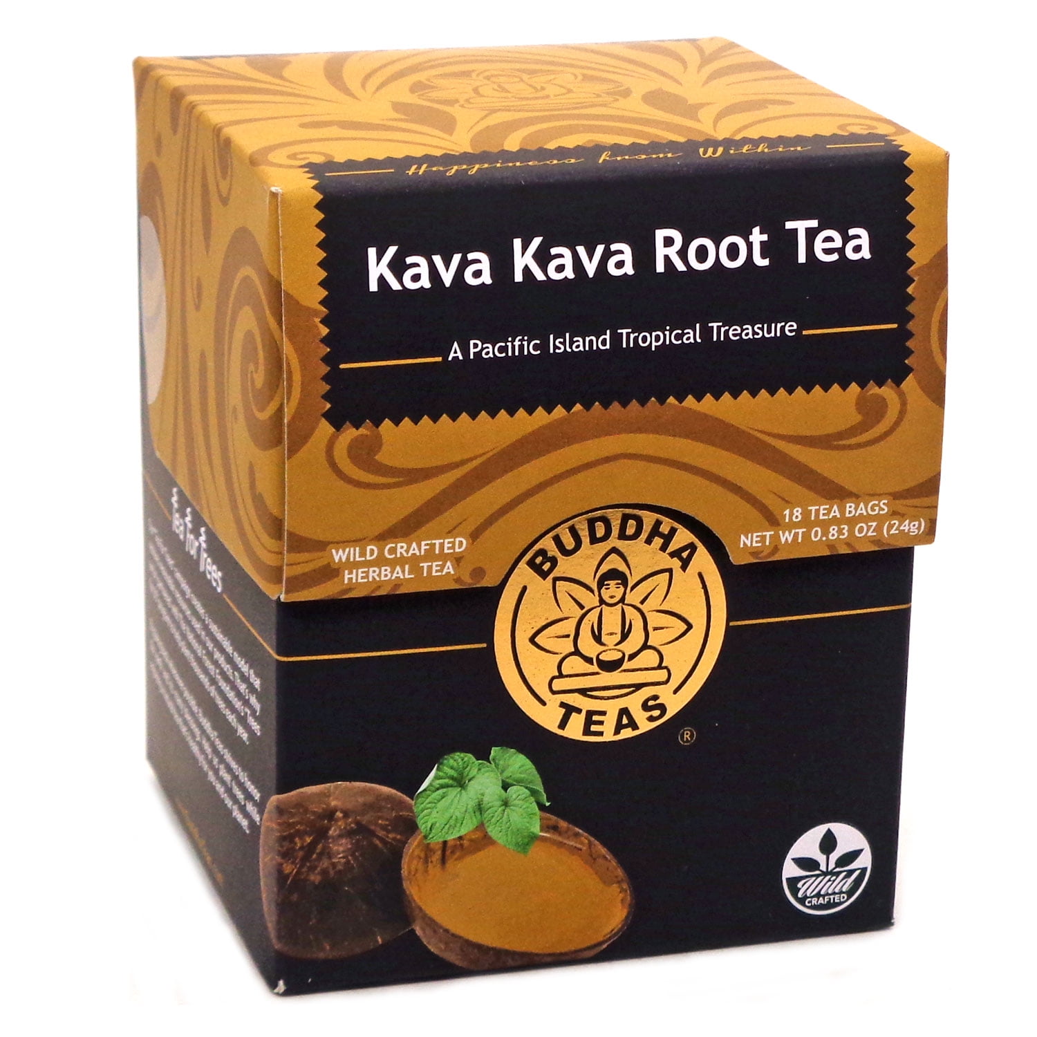 Buddha Teas Kava Kava Tea, 18 Ct