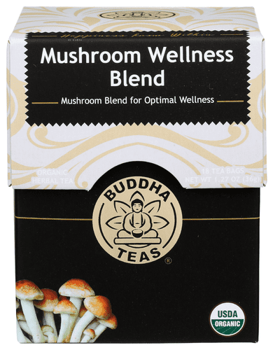 Buddha Teas Mushroom Blend Tea 18 EA (Pack of 6)
