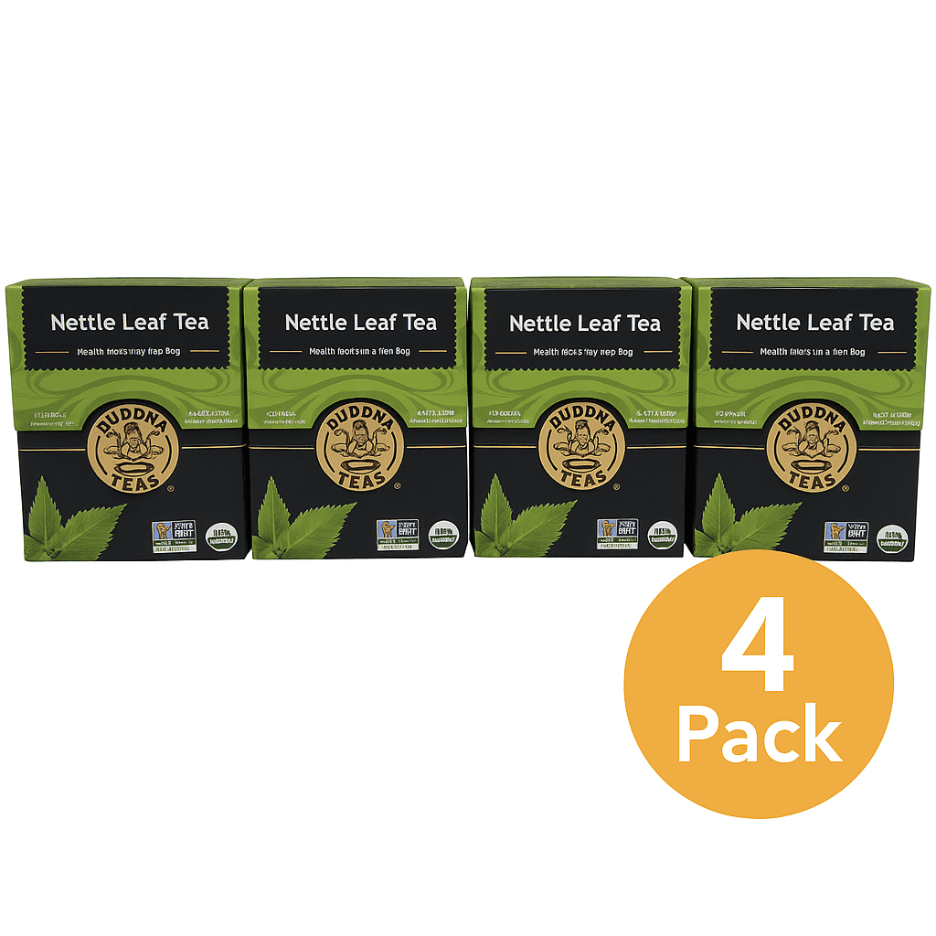 Buddha Teas Organic Nettle Leaf Tea – Caffeine-Free, Kosher, GMO-Free ...
