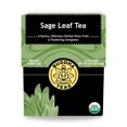 Buddha Teas Organic Sage Leaf Tea OU Kosher, USDA Organic, CCOF