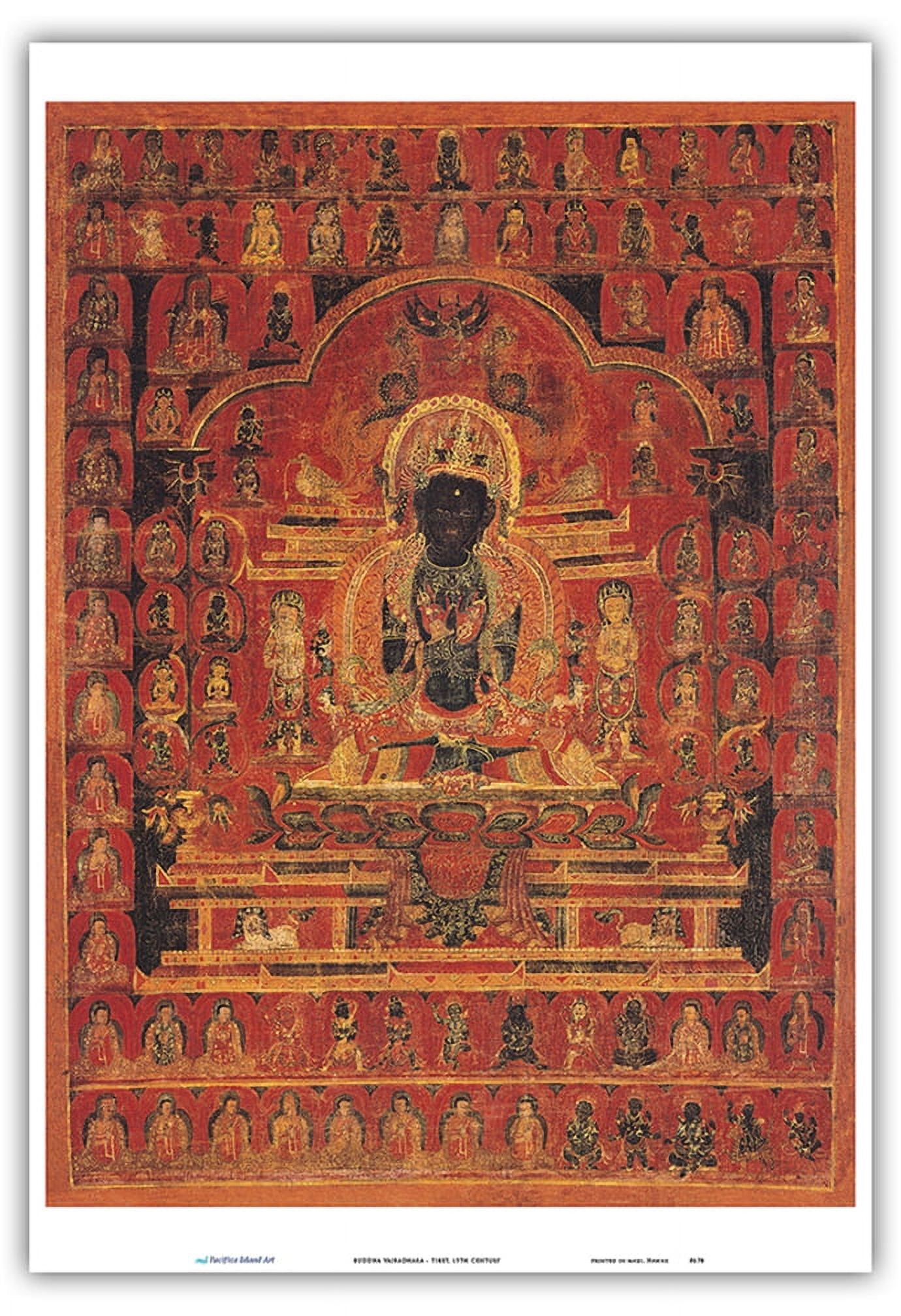 Buddha Vajradhara - The Vajra Holder Enlightened One - Vintage Tibetan 