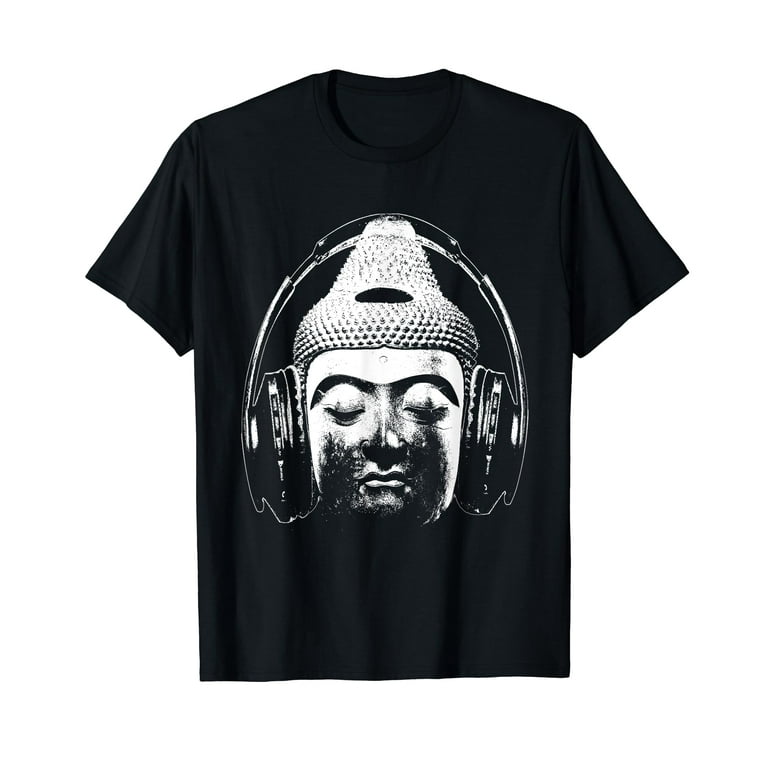 Buddha Wear Headphones Dj Music T-Shirt, Headphones T-Shirt Buddha Wear Headphones Dj Music T-Shirt, Headphones T-Shirt