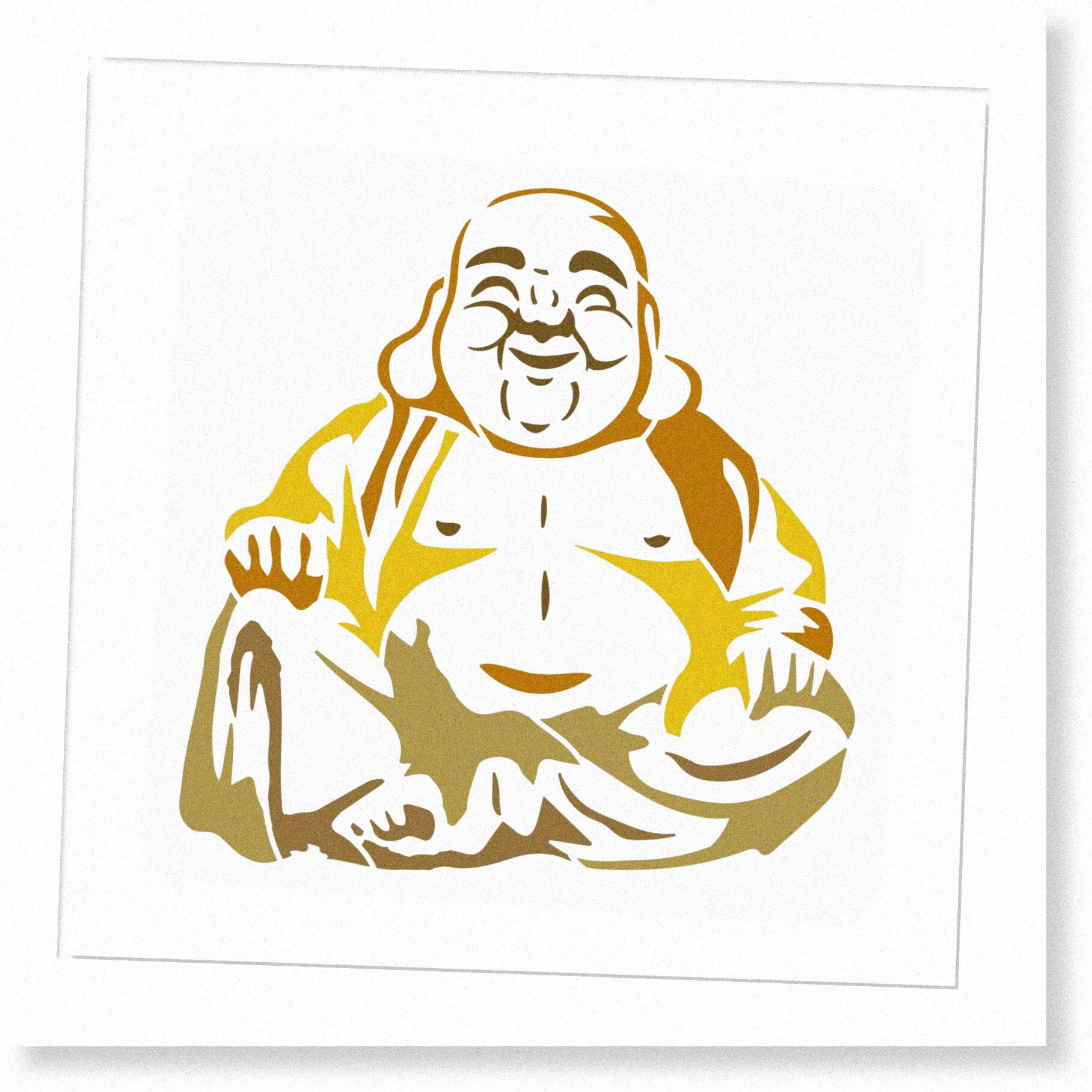 BuddhaCrafts Maitreya Pattern DIY Template Reusable 11.8x11.8 inch BuddhaCrafts Maitreya Pattern DIY Template Reusable 11.8x11.8 inch