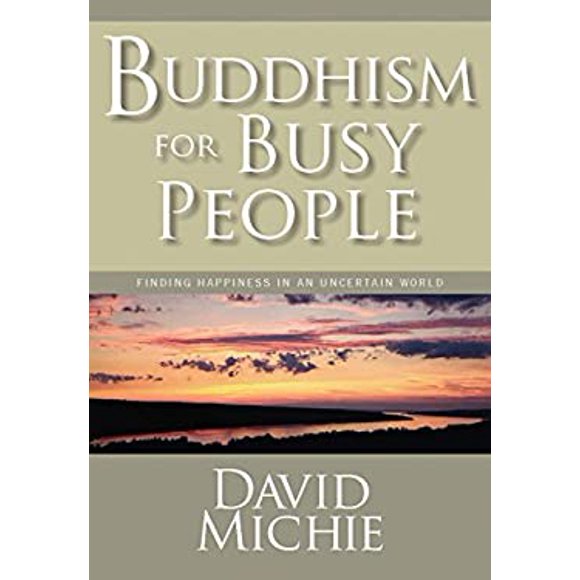 Pre-Owned Buddhism for Busy People: Finding Happiness in an Uncertain World  Paperback David Michie