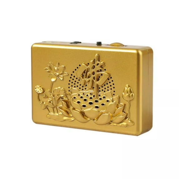 Buddhist Chanting Machine 6-in-1 Music Box Amitabha Plastic Prayer Device Meditation Tool 1PC