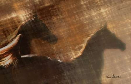 Buddies Canvas Art - Kari Brooks (12 x 18)