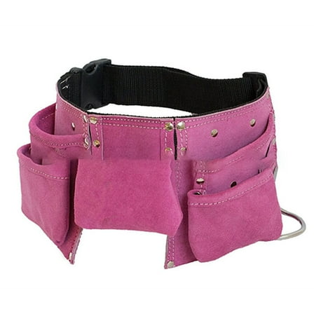 Budding For Gardener'S Children'S Adjustable Leather Working Tool Belt