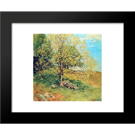 Budding Oak 20x24 Framed Art Print by Metcalf, Willard