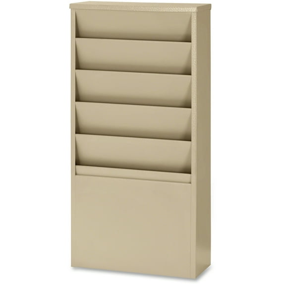 Buddy 5-Pocket Steel Literature Display Rack