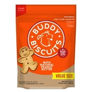 Buddy Biscuits Crunchy Dog Treats, Peanut Butter, 3.5 lbs. Bag