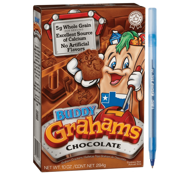 Buddy Chocolate Grahams Cookies No Artificial Flavors 10 oz