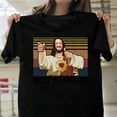 thumbnail image 1 of Buddy Christ Dogma Funny Retro 90s Vintage Comedy Movie Graphic G103 Unisex T-Shirt, Up to Size 5XL, 1 of 2