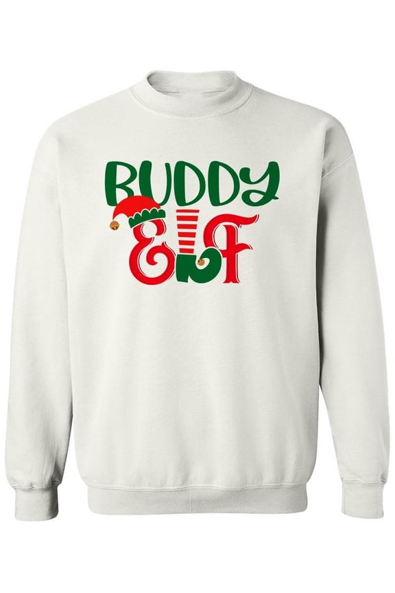 Buddy Elf Sweatshirt Men -Image by Shutterstock, Male x-Large