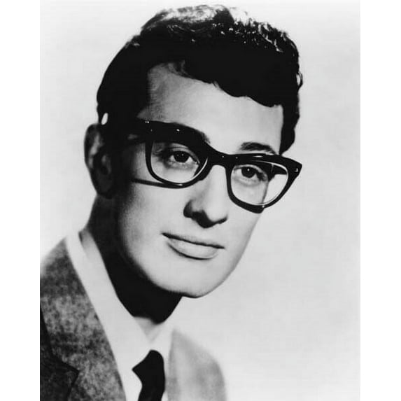Buddy Holly legendary 1950's rock and roll singer songwriter 8x10 inch photo