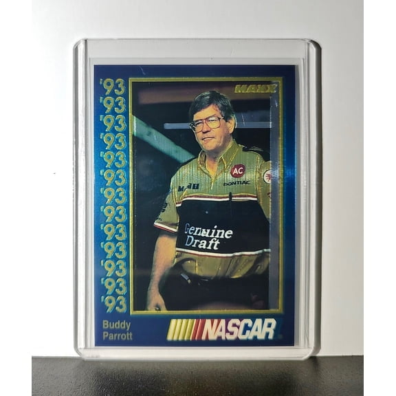 Buddy Parrott 1993 Maxx Premier Plus Racing #139 NASCAR Card Penske Racing South