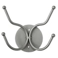 thumbnail image 1 of Buddy Products 2 Hook Coat Rack on Round Plate Frame, Steel with Enamel Finis..., 1 of 2