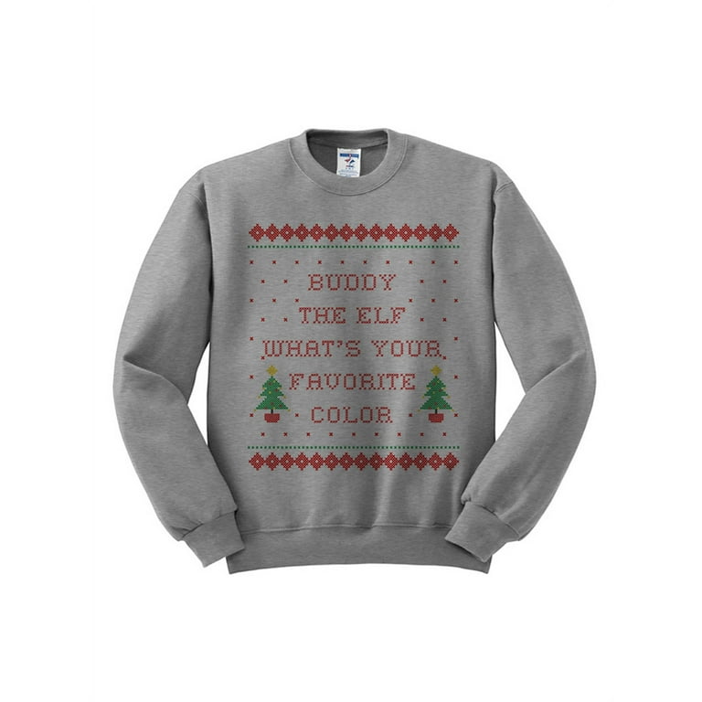 Buddy the elf sweater walmart hotsell
