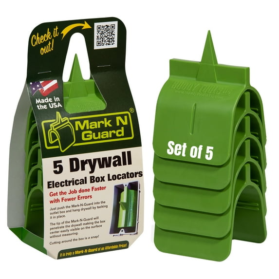 Buddy Tools Mark N Guard Drywall Electrical Box Cutout Locator Made of ABS