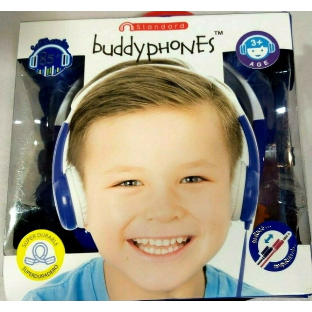 Buddy phones Standard Wired Kids Headphones featuring Volume limitation ...