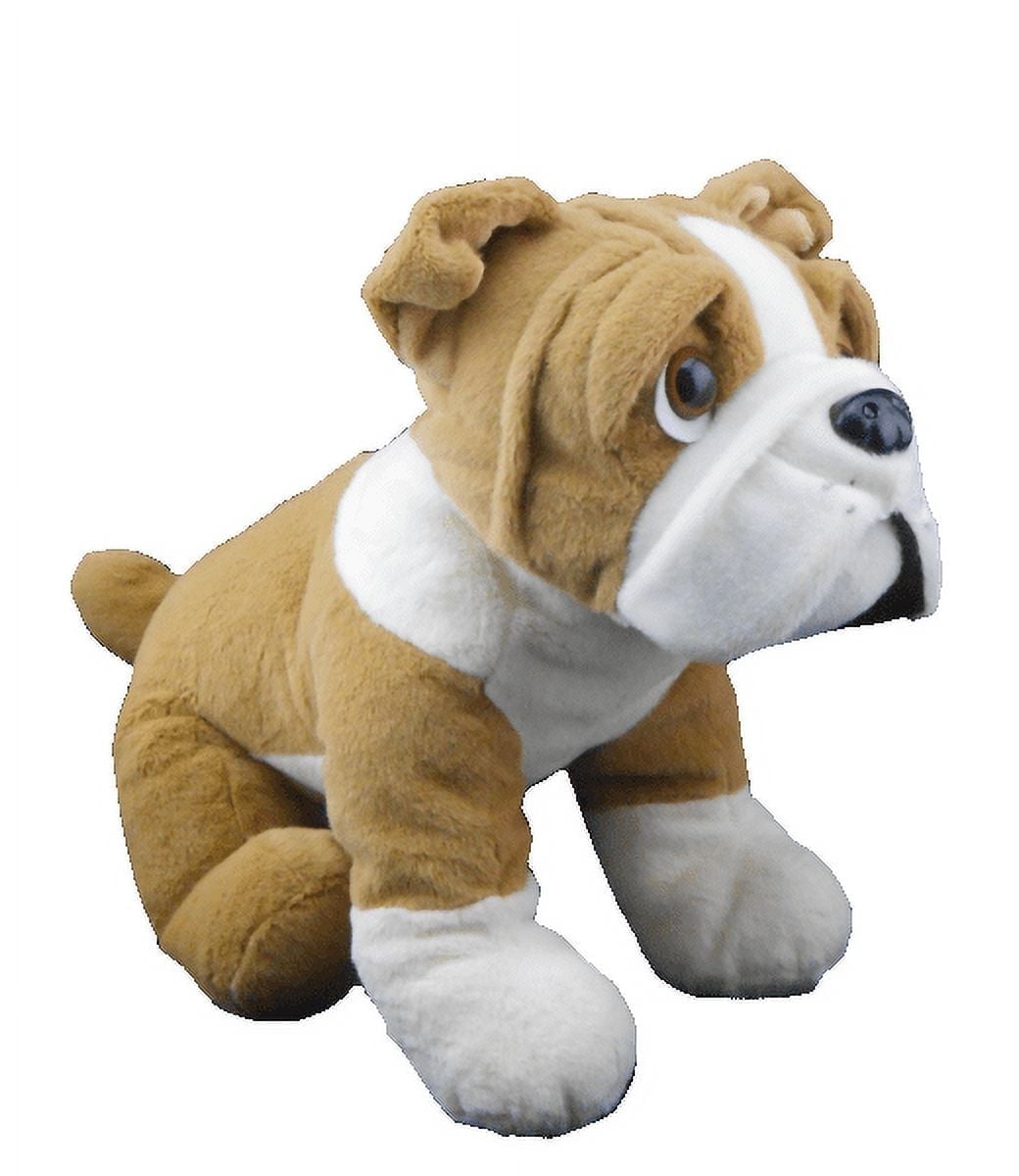 Giant bulldog stuffed animal discount