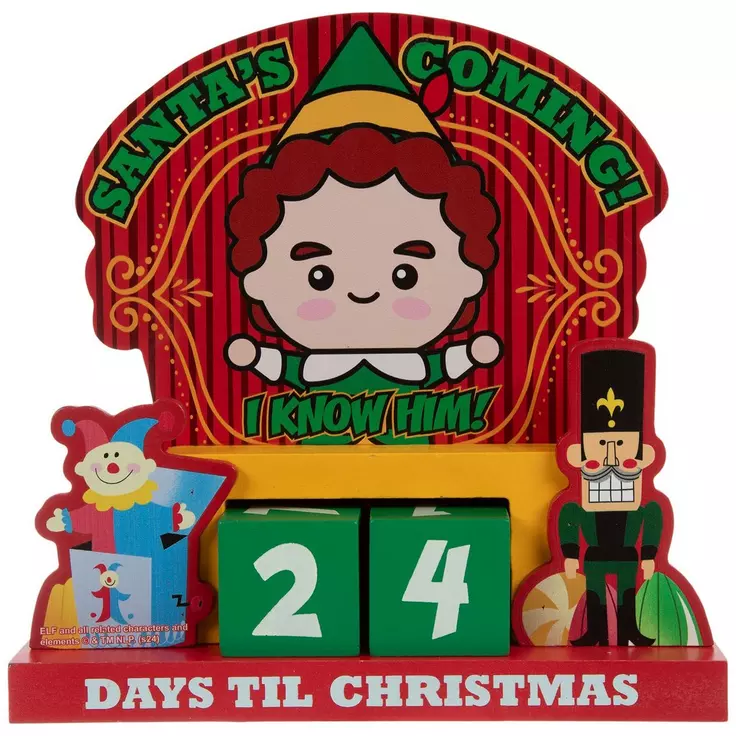 Printable Buddy The Elf Christmas Countdown