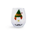 thumbnail image 1 of Buddy the Elf "Raised By Elves" Stemless Glitter Glass | Holds 20 Ounces, 1 of 7