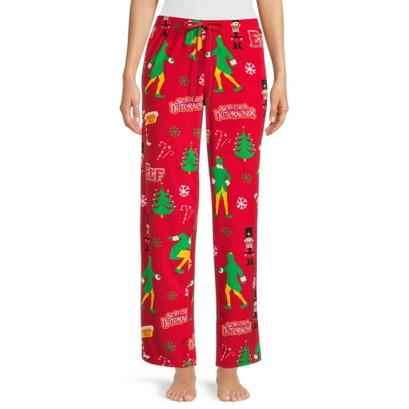 Buddy the Elf Women's Plush Sleep Pants, Sizes XS-3X