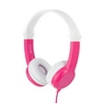 thumbnail image 1 of BuddyPhones Connect Volume Safe Kids Headphones Pink, 1 of 7