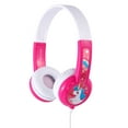 thumbnail image 1 of BuddyPhones Discover Fun, On-Ear Wired 85dB Safe Volume Limiting Kids Headphones, Fun Customizable Stickers, Adjustable Headband Size, Pink, 1 of 4